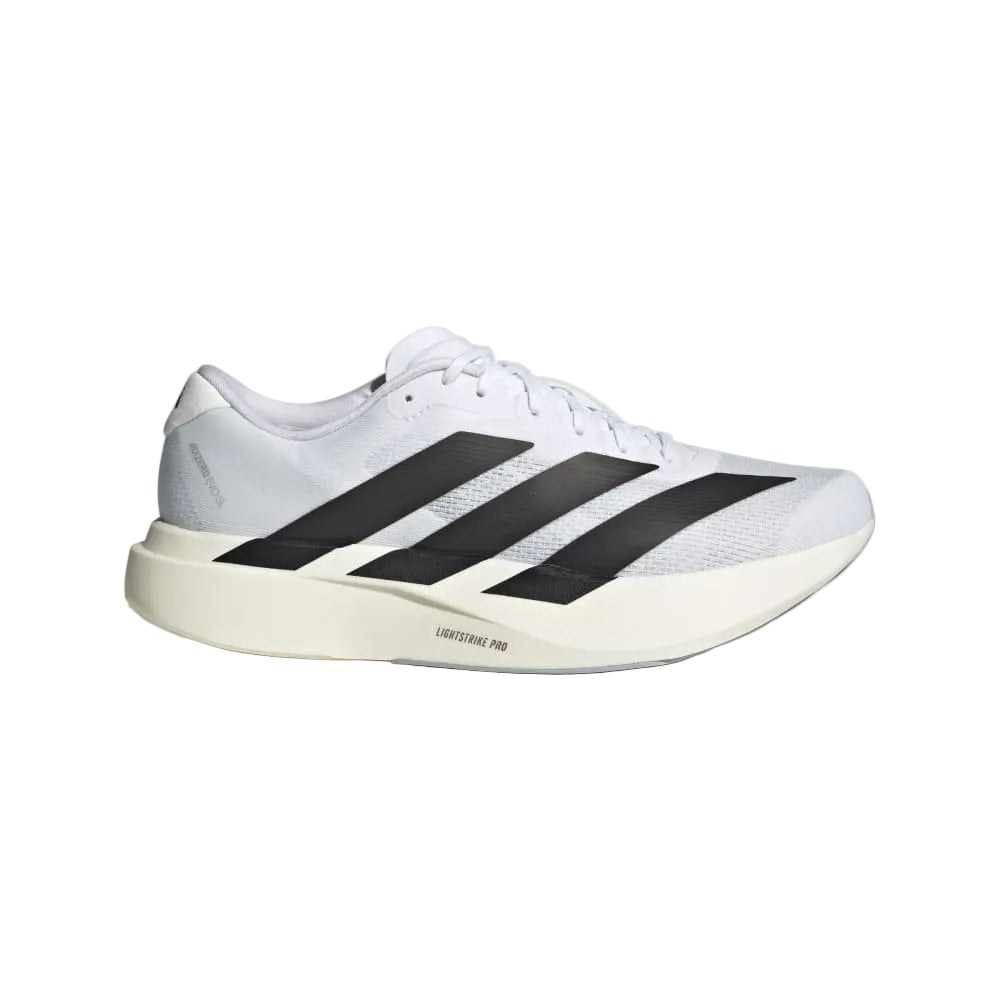 Adidas - Mens Adizero EVO SL - Cloud White/Core Black/Cloud White - Culture Athletics