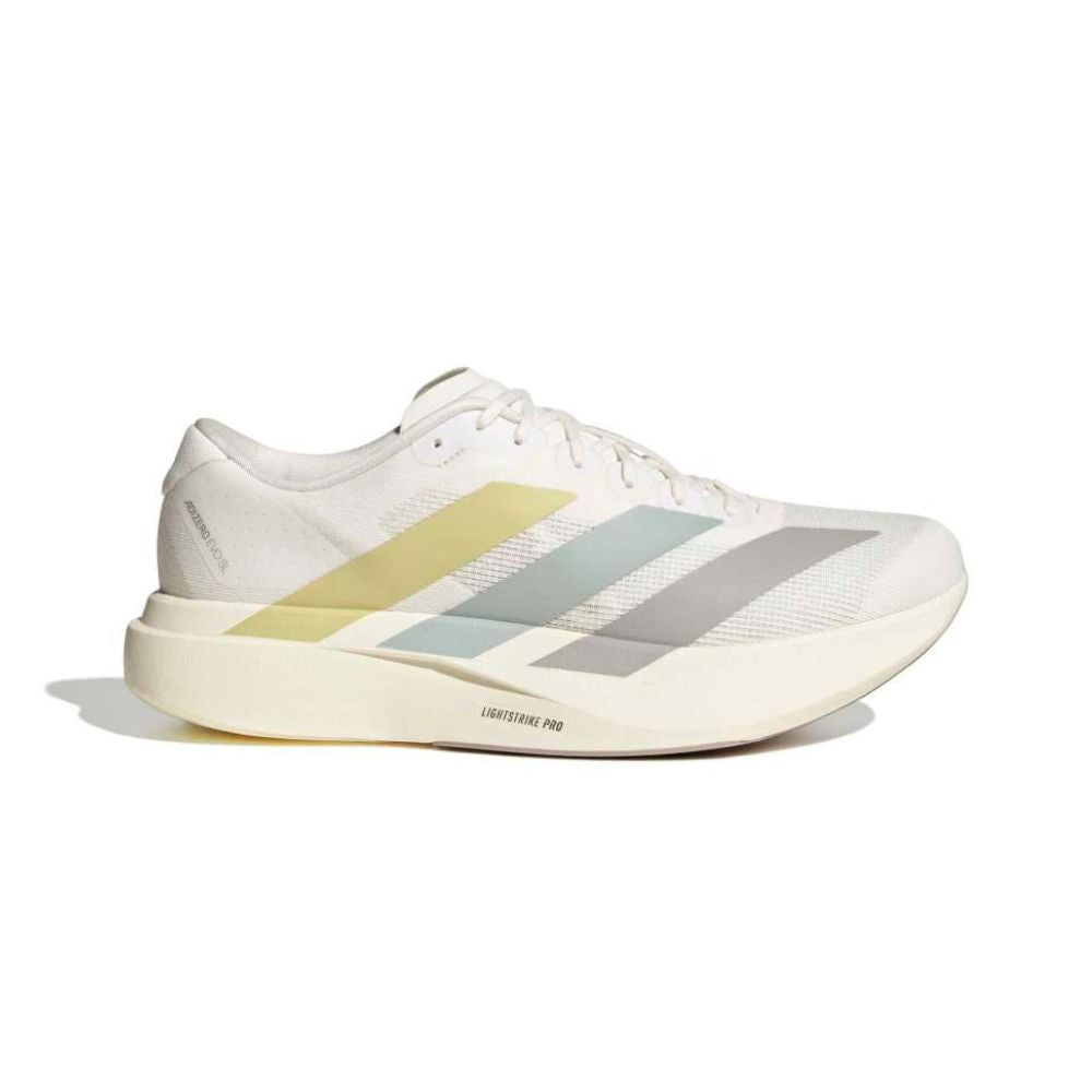 Adidas - Mens Adizero EVO SL - White/Carbon/Wonder Sage - Culture Athletics