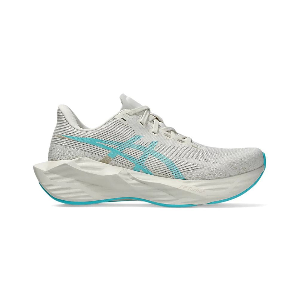 Asics - Womens Novablast 6 - Soft Oat/Energy Aqua - Culture Athletics