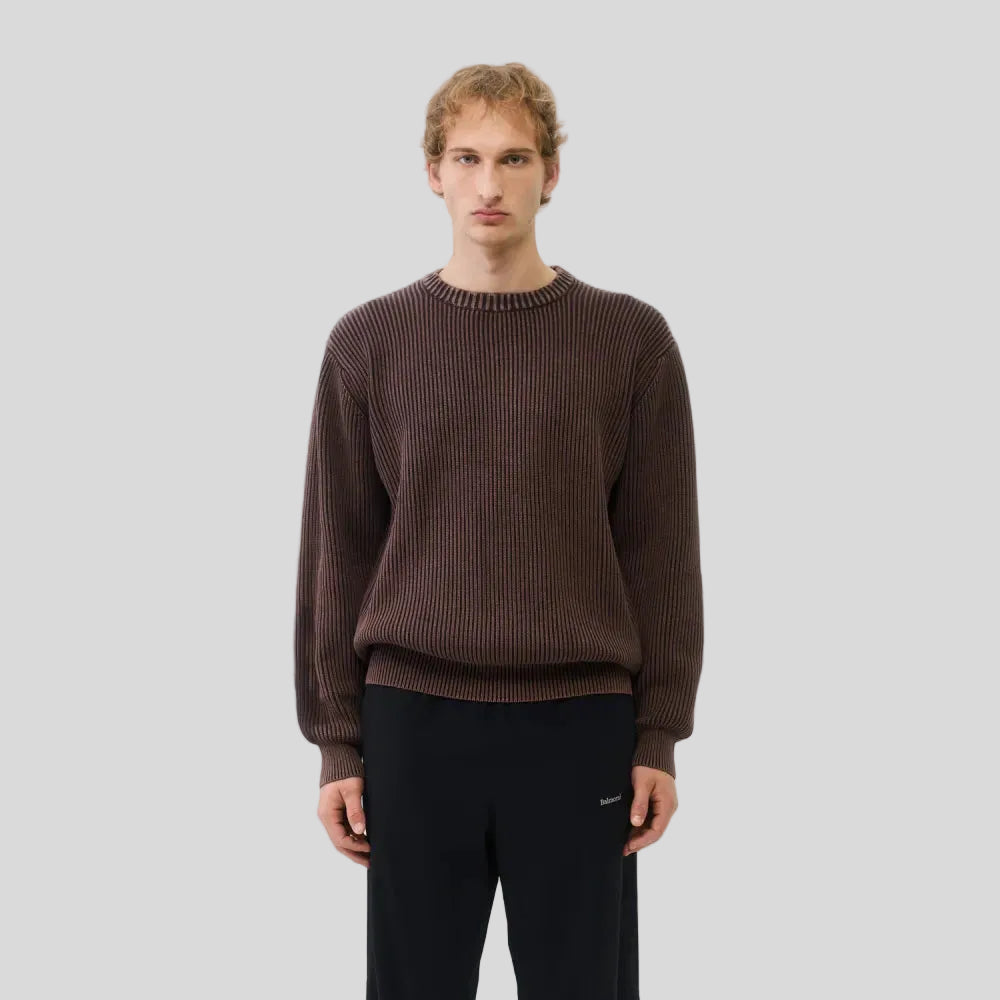 Balmoral - Unisex Eastman Knitwear - Brown - Culture Athletics