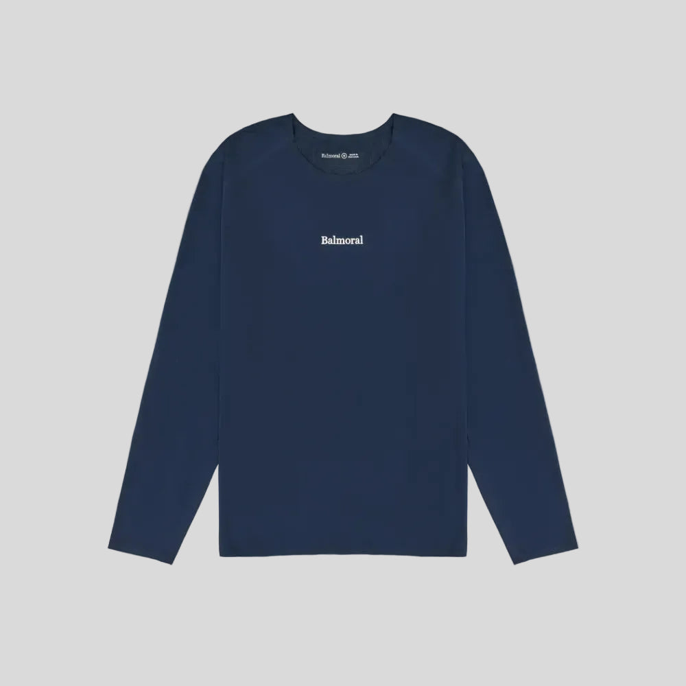 Balmoral - Unisex Oakwood Longsleeve - Navy - Culture Athletics