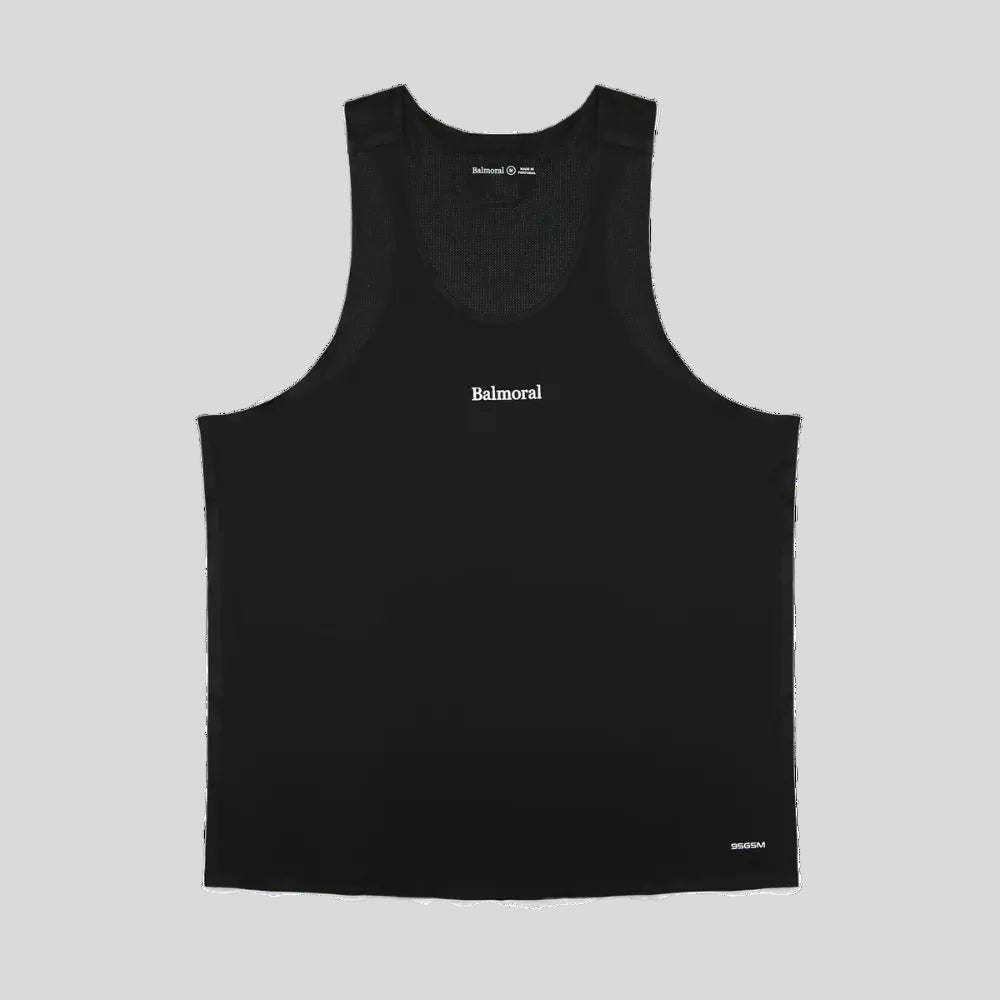 Balmoral - Unisex Oakwood Tank Top - Black - Culture Athletics