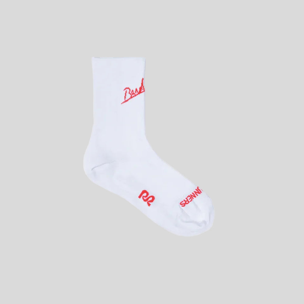 BanditRunning-UnisexLiteRun_SignatureSocks2Pack-WhiteIntenseRed-CultureAthletics