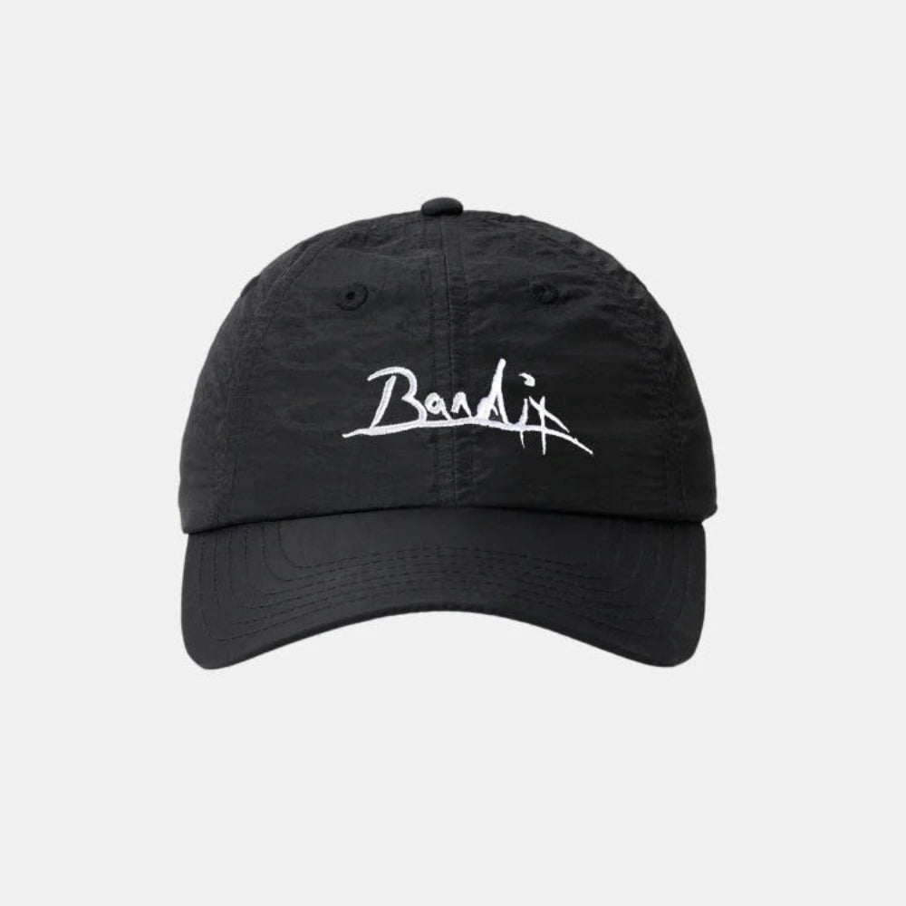 BanditRunning-UnisexNylonSignatureBanditDadHat-Black-CultureAthletics