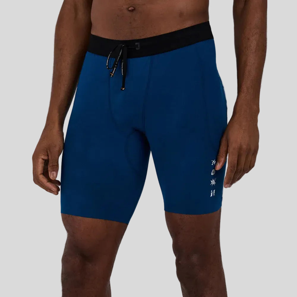 Bandit - Mens SoLite™ 5 Pocket Half Tights - Ink Blue - Culture Athletics