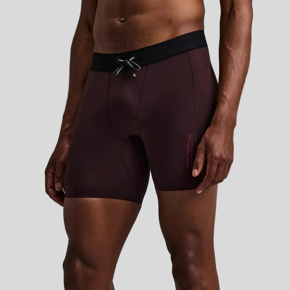 Bandit - Mens SoLite™ Quarter Tights- Espresso - Culture Athletics