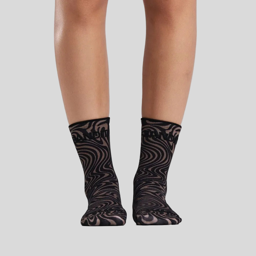 Bandit - Unisex Lite Run™ Quarter Sock - Melted Marble (2 Pack) - Culture Athletics
