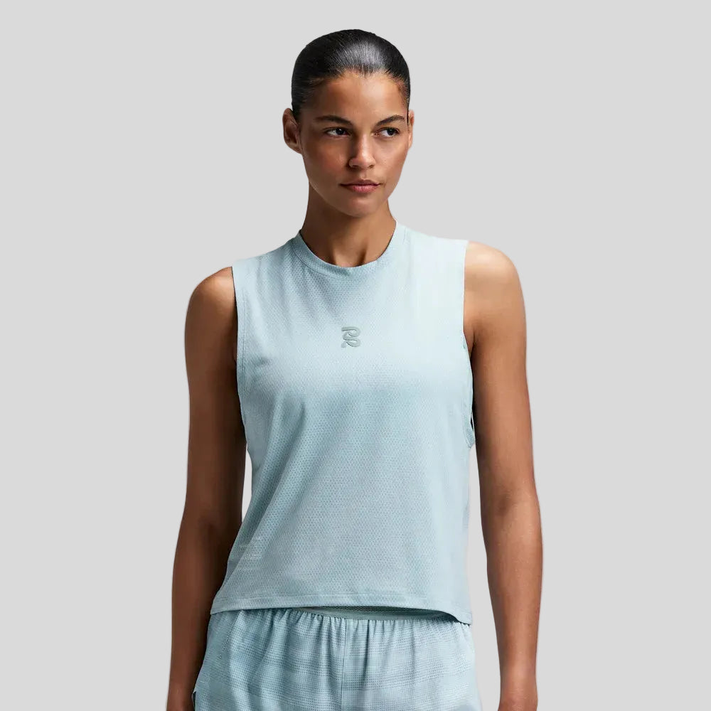 Bandit - Womens Micromesh™ Run Tank - Lagoon - Culture Athletics