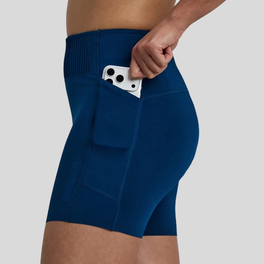 Bandit_-_Womens_Stamina-V_High_Waist_5_Compression_Short_-Ink Blue-_Culture_Athletics