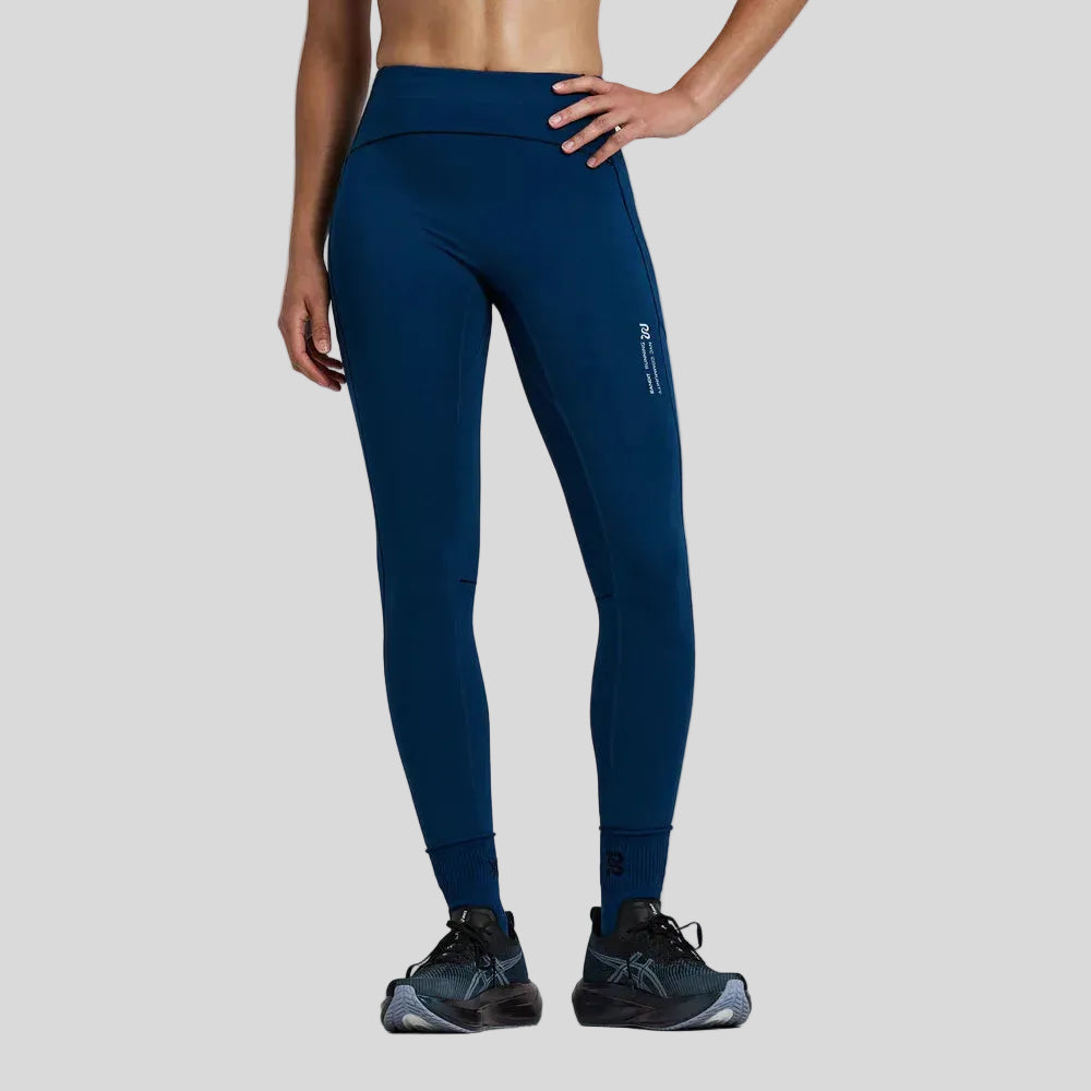 Bandit - Womens Stamina-V™ High Waist Leggings - Ink Blue - Culture Athletics