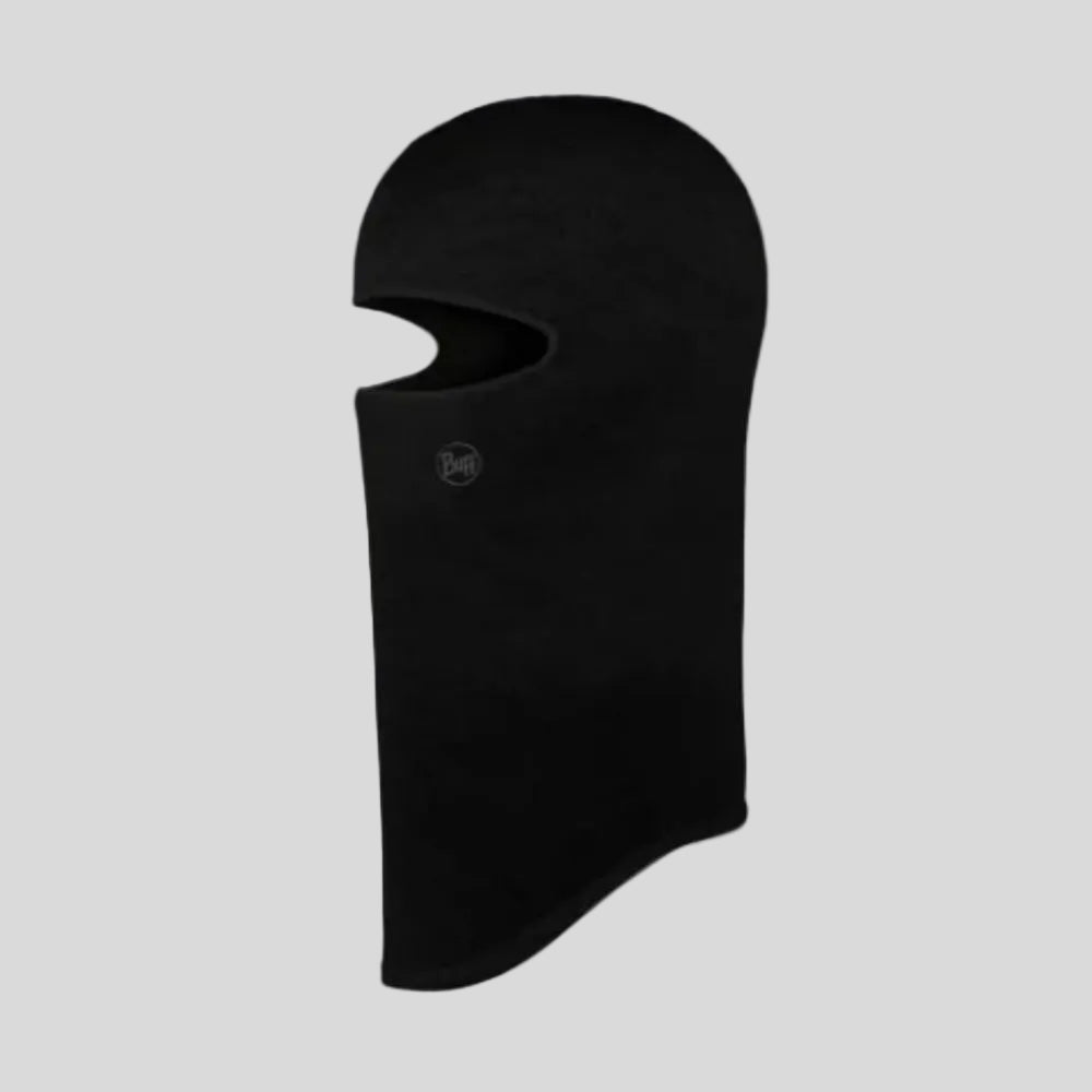Buff - Unisex Merino Lightweight Balaclava - Solid Black - Culture Athletics