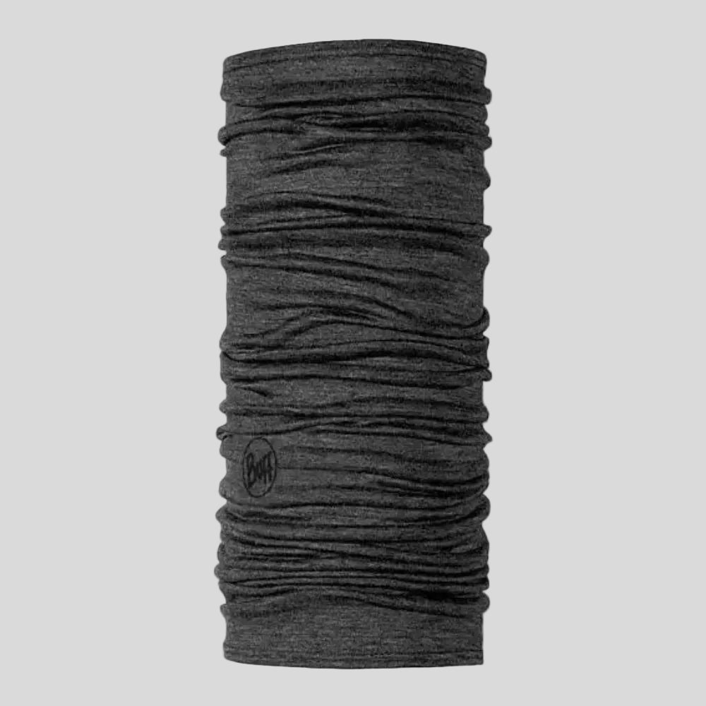 Buff - Unisex Merino Lightweight Neckwear Solid - Grey - Culture Athletics