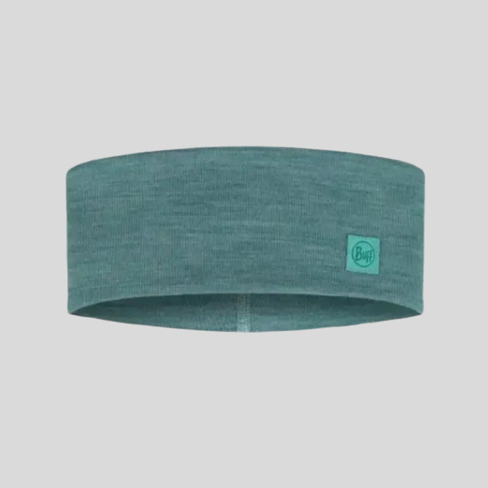Buff - Unisex Merino Wide Headband Solid - Pool - Culture Athletics