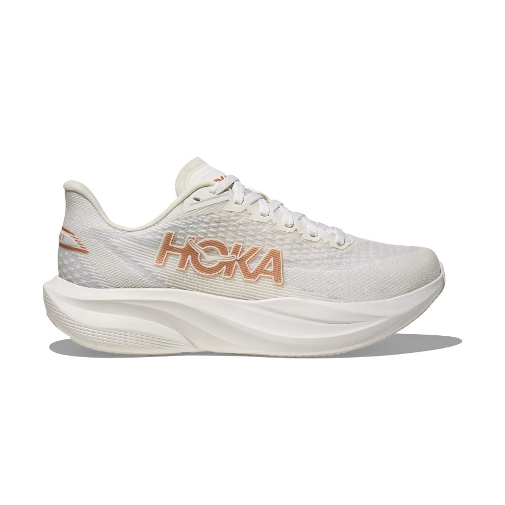 Hoka-Womens Mach 7 - Frost/Rose Gold-Culture Athletics