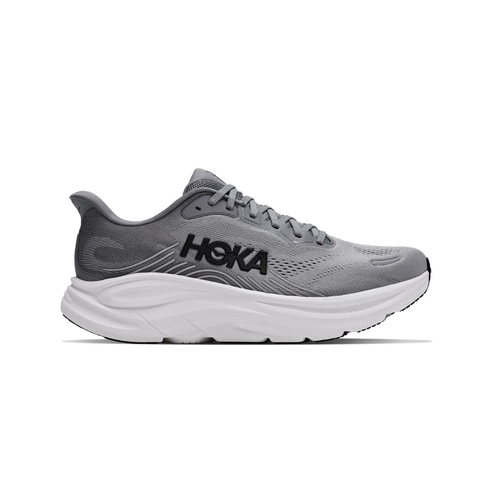 Hoka - Mens Clifton 11 WIDE - Galactic Grey/Stellar Grey - Culture Athletics