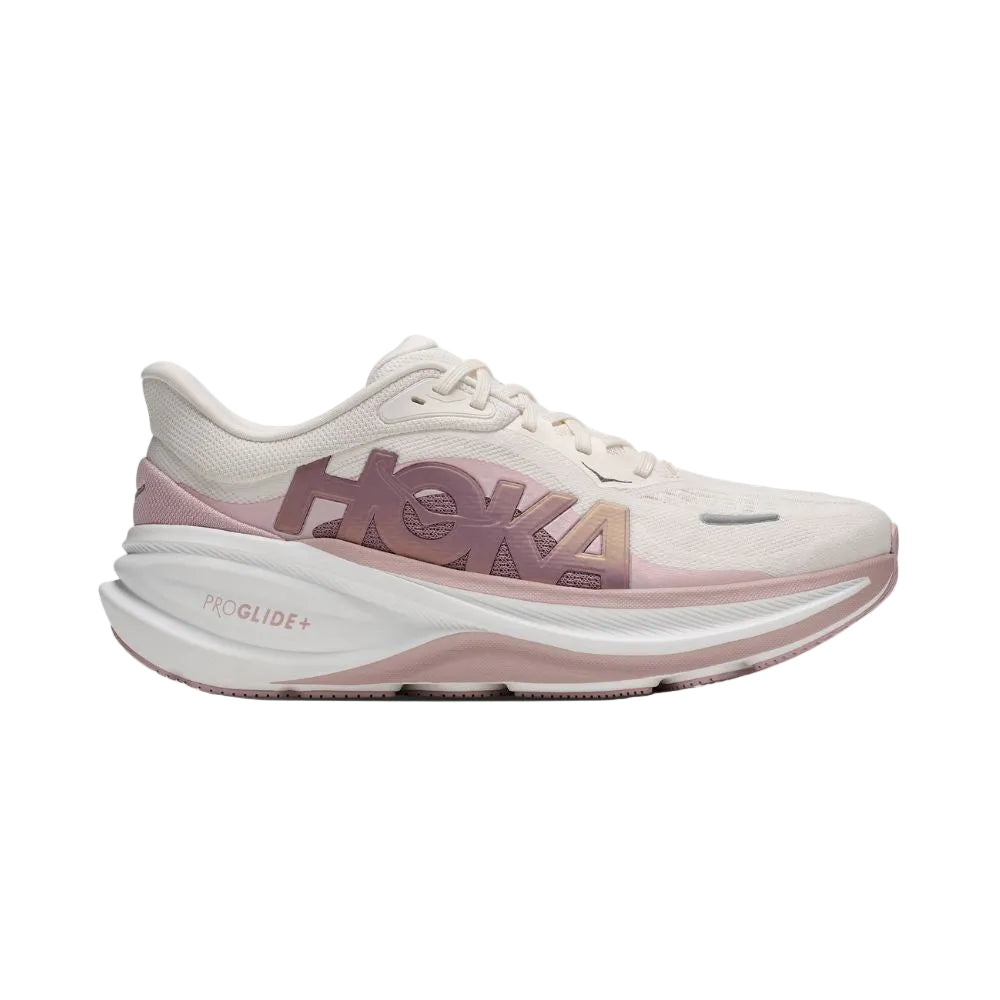 Hoka - Womens Clifton PRO - Alabaster/Pink Opal - Culture Athletics