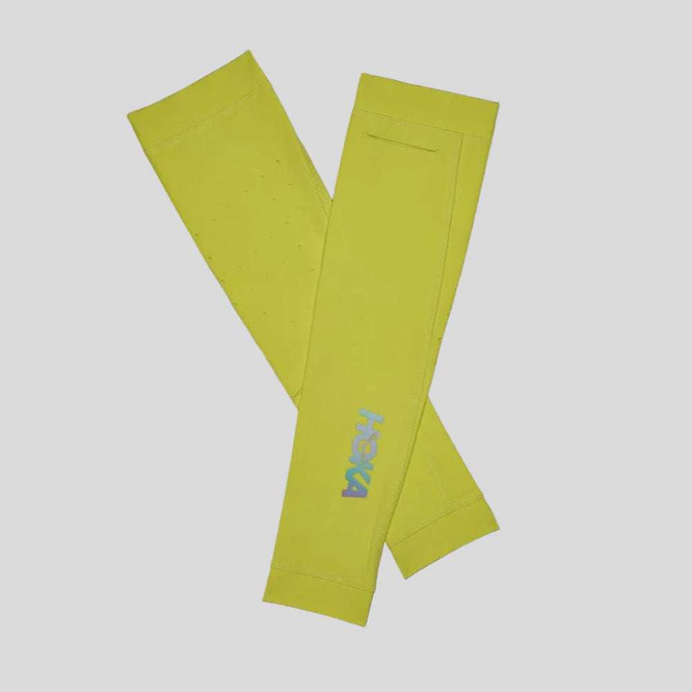 Hola - Unisex Race Day Arm Sleeve - Hoka Citrus - Culture Athletics