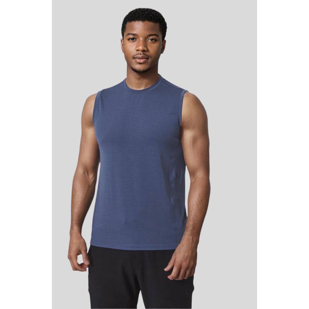 MPG-MensDynamicTankwithUnderArmPanel-VintageIndigo-CultureAthletics