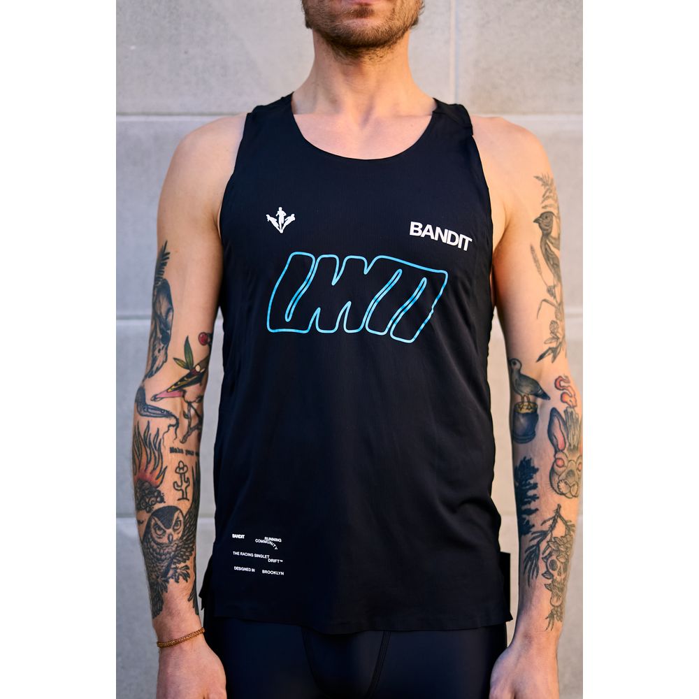 Mens UIM Capsule Collection Drift Singlet - Black