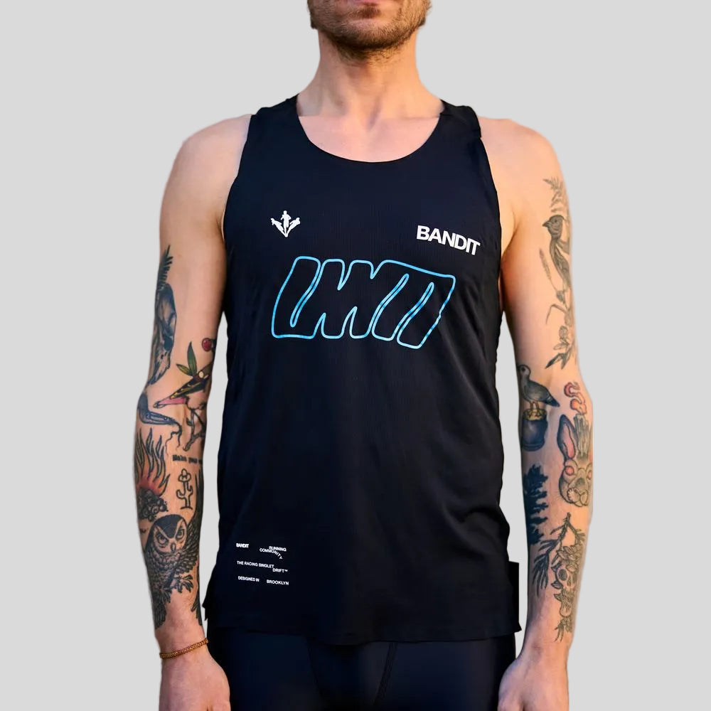 Mens UIM Capsule Collection Drift Singlet - Black