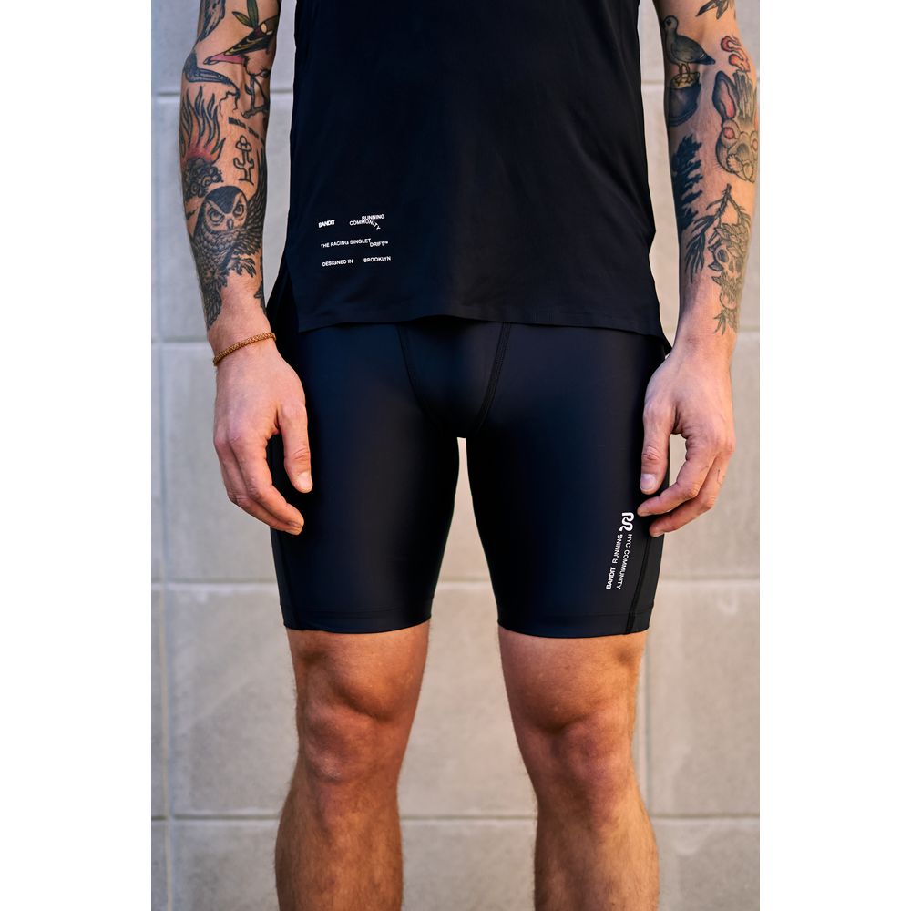 Mens UIM Capsule Collection Superbeam™ Next Gen 7 Pocket Half Tights - Black