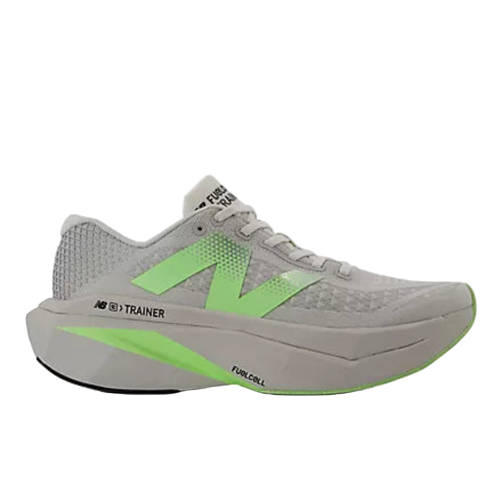 New Balance-Mens FuelCell SuperComp Trainer v3 - Grey Matter Mint Flash Silver Metallic - Culture Athletics