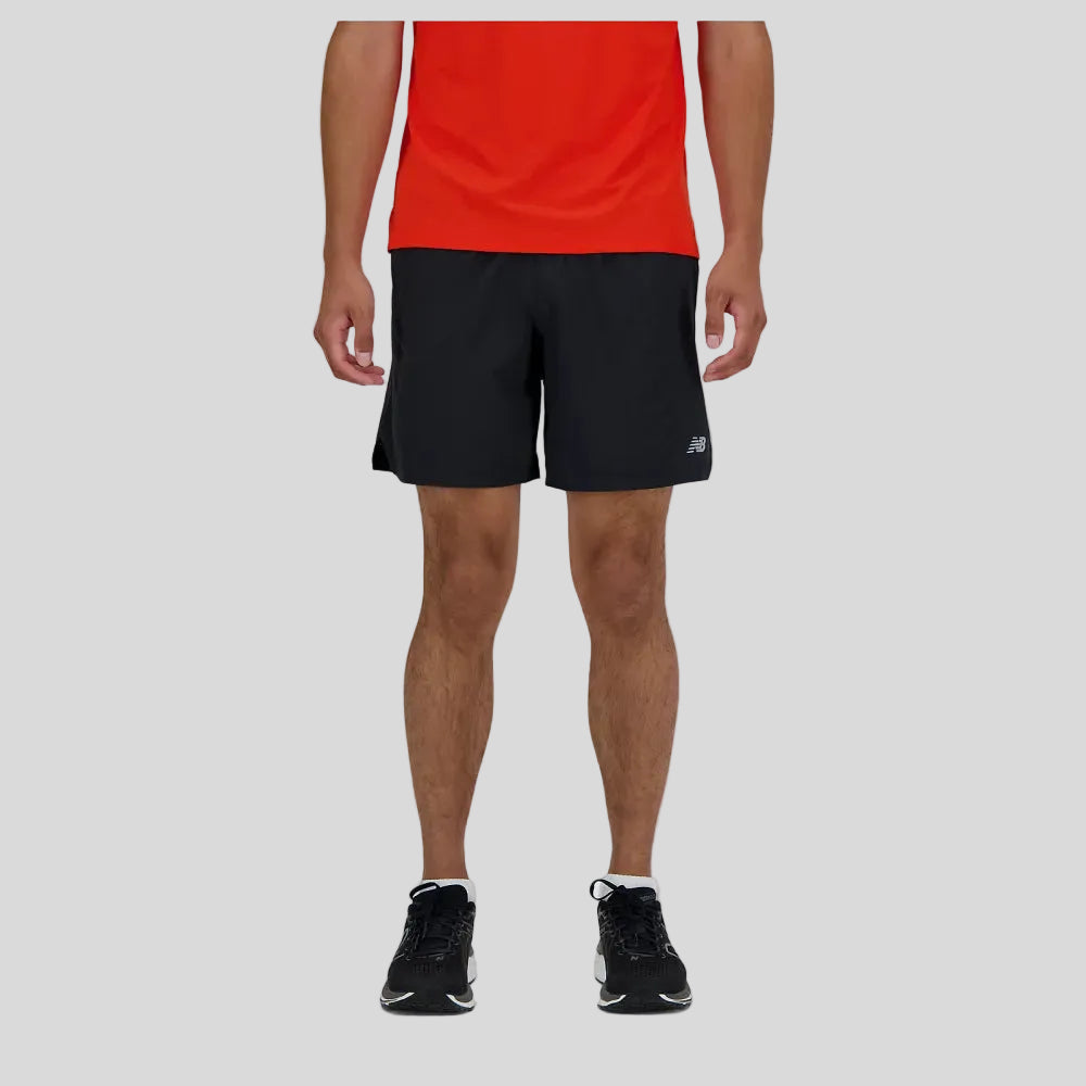 New Balance - Mens RC Short 7 Inch - Black - Culture Athletics