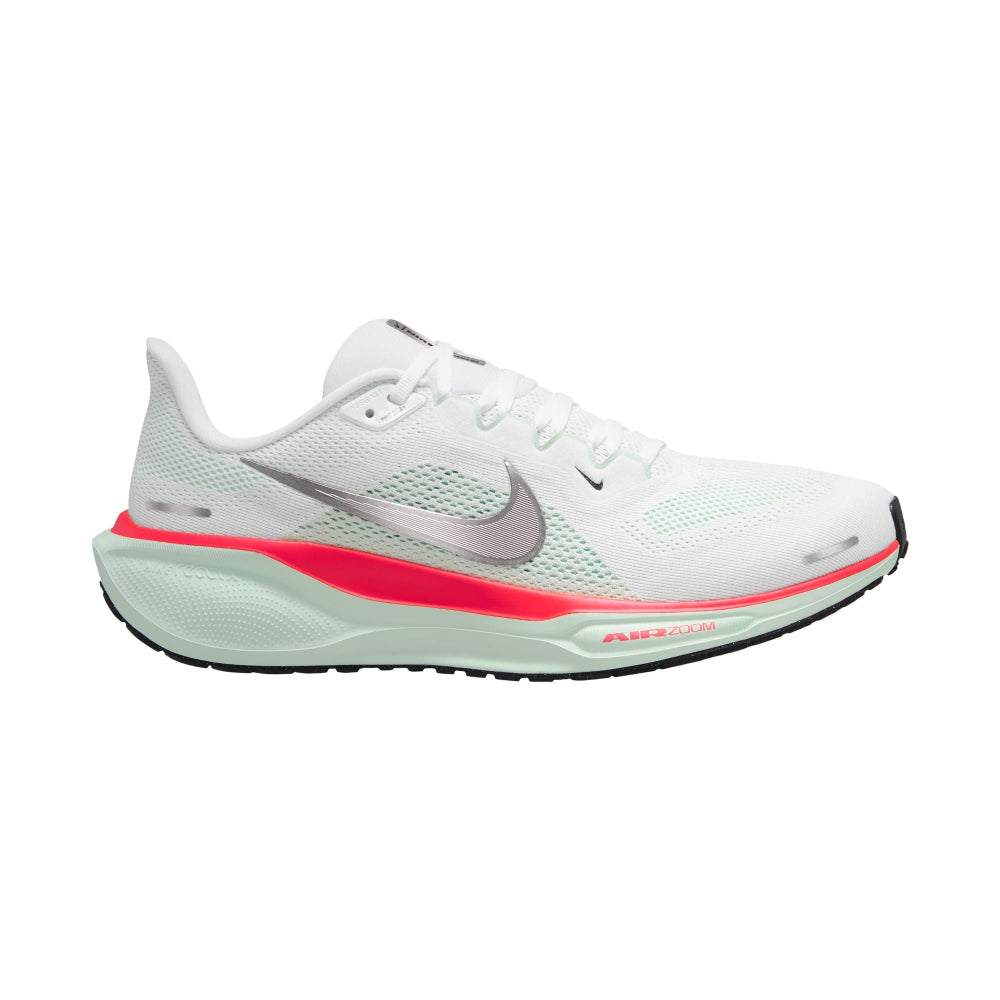 Nike-MensAirZoomPegasus41-WhiteMetallicSilverBarelyGreen-CultureAthletics