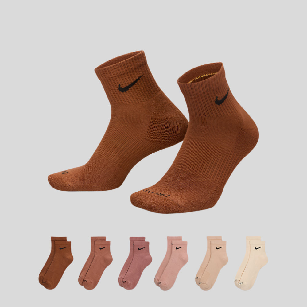 Nike - Everyday Plus Cushioned Training Ankle Socks (6 Pairs) - Culture Athletics
