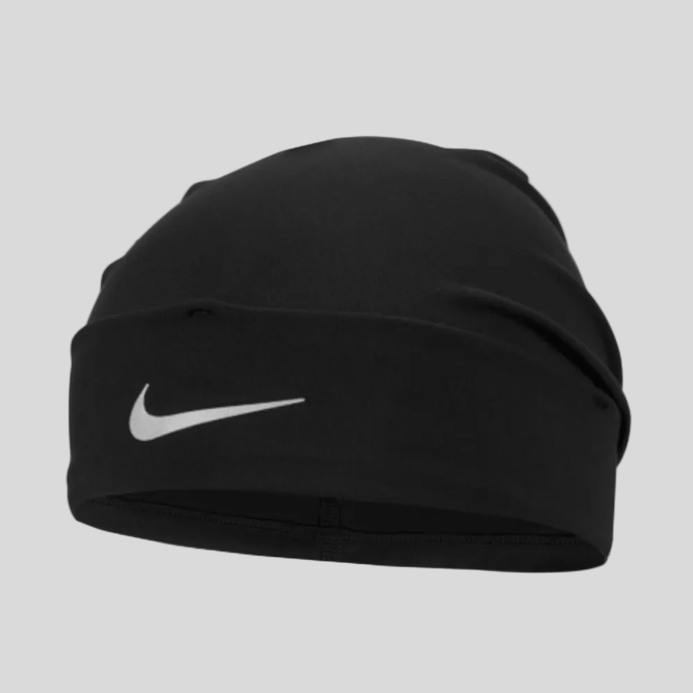 Nike - Unisex Dri-Fit Peak Cuffed Beanie - Black/Silver - Culture Athletics