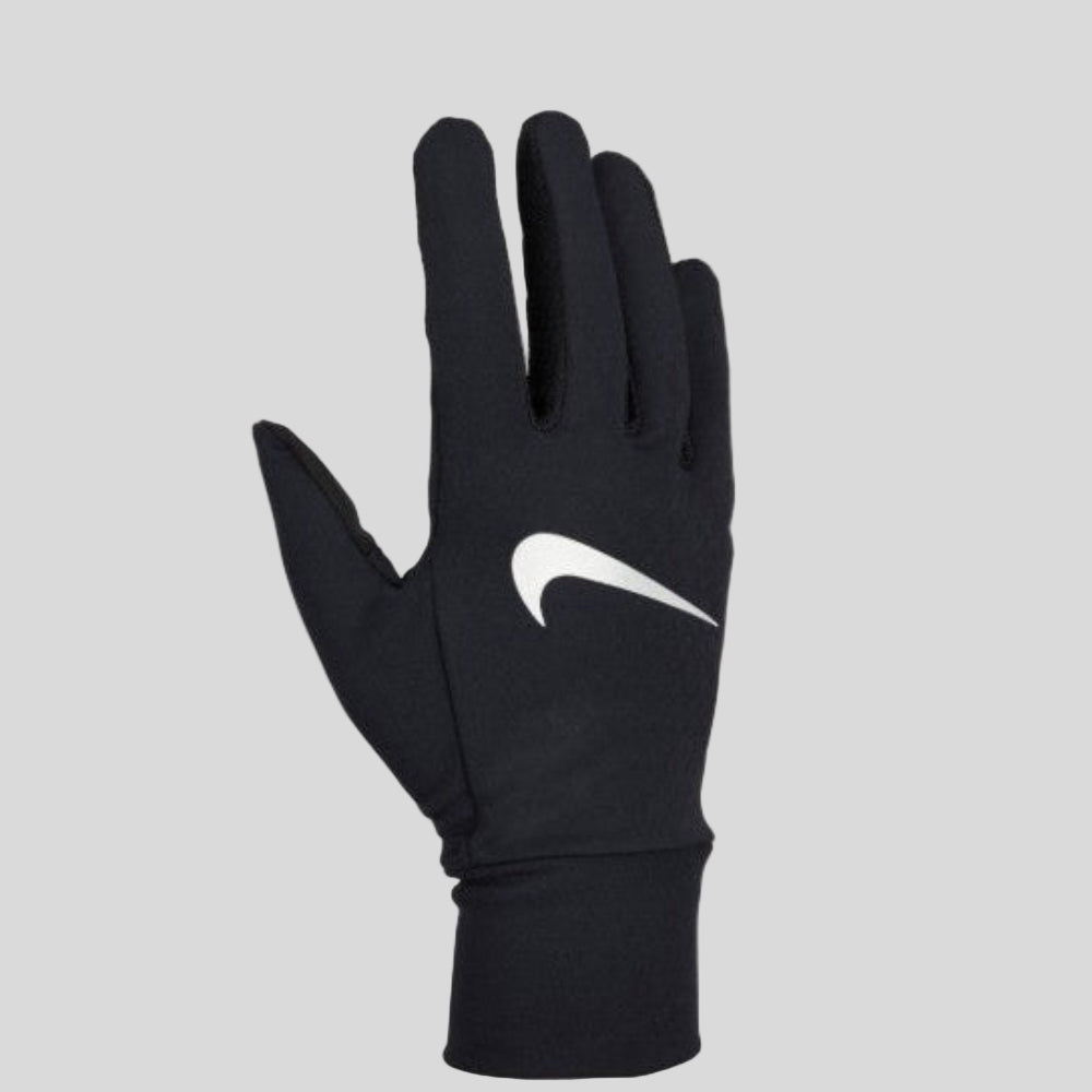 Nike - Womens Lightweight Tech Running Gloves - Black Silver - Culture Athletics
