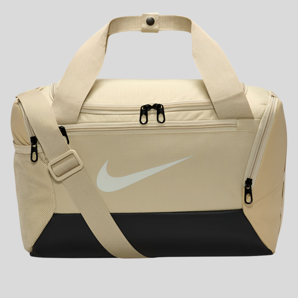 Brasilia 9.5 Extra Small Training Duffel Bag - Desert Khaki/Black/Sail