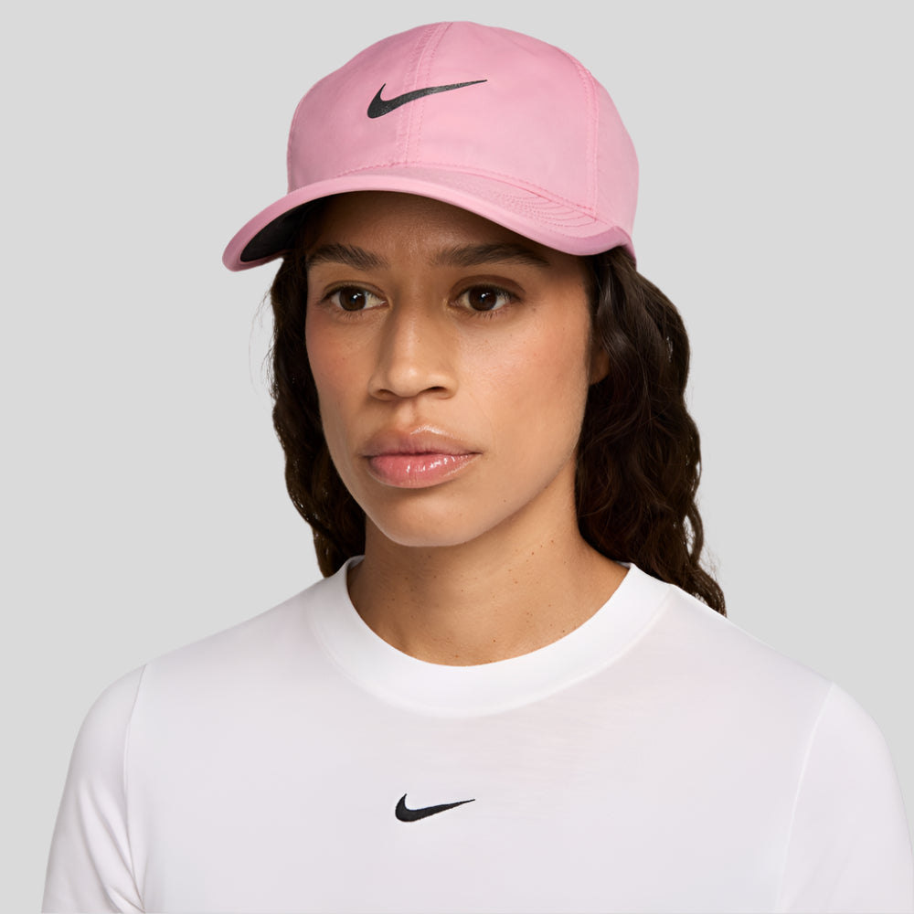 Unisex Dri-FIT Club Unstructured Featherlight Cap - Elemental Pink/Black