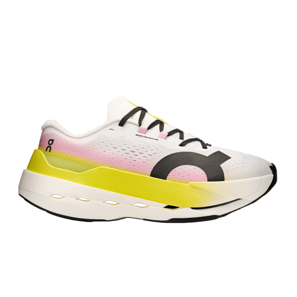 ON-WomensCloudboomMax-LimeRaspberry-CultureAthletics