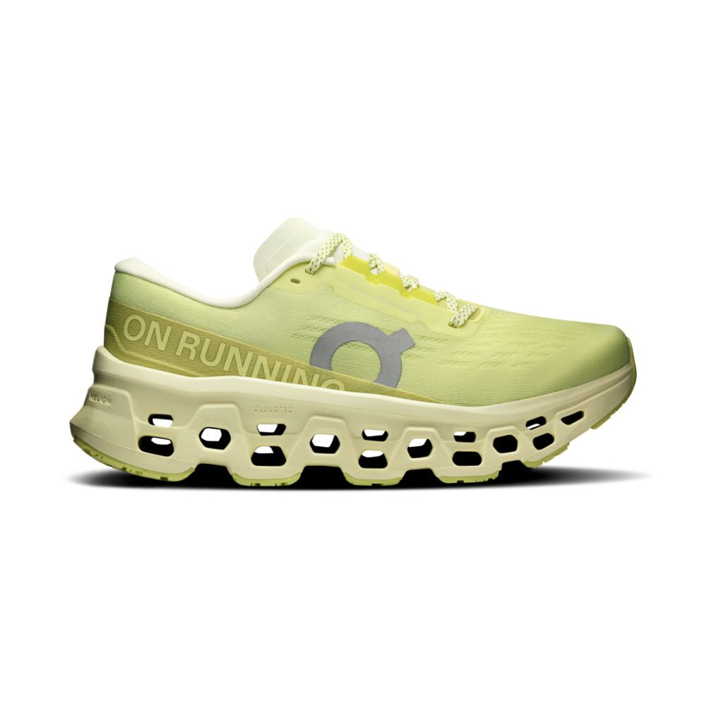 ON-Womens Cloudmonster 3-Limelight/Seedling - Culture Athletics