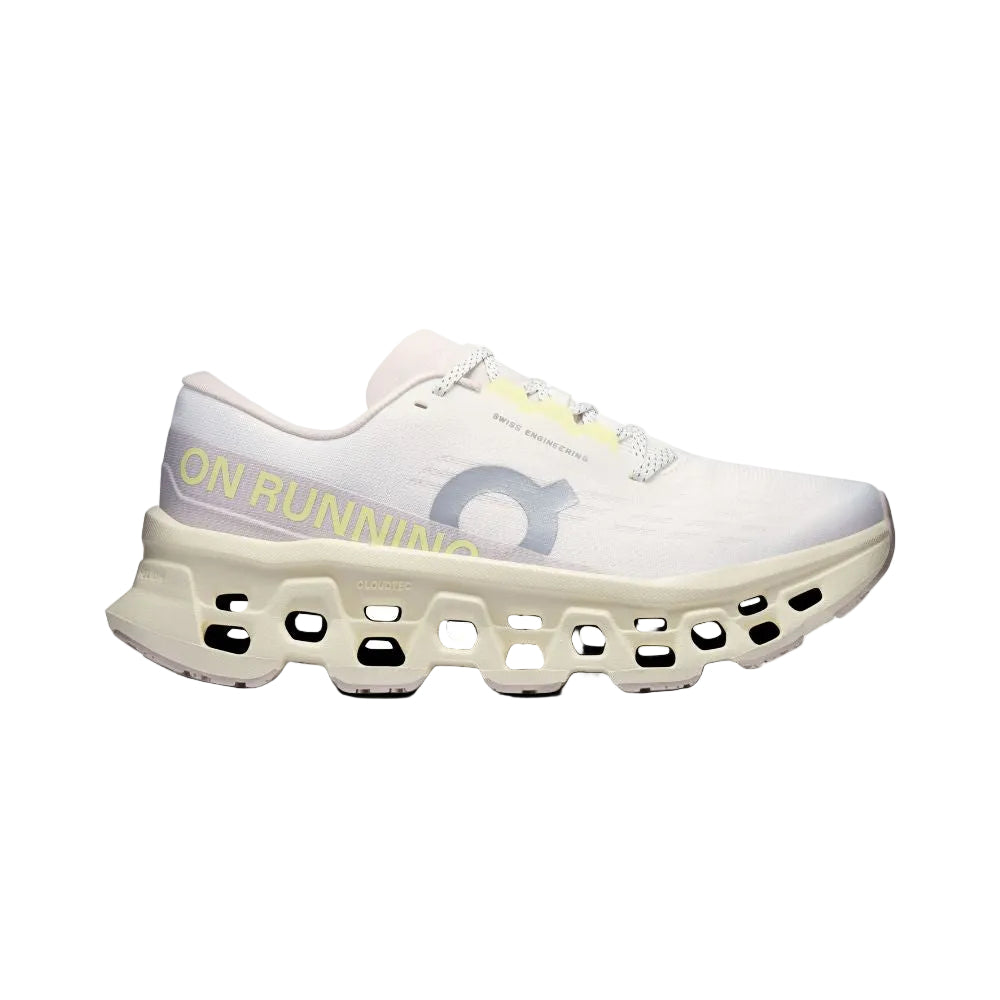 ON - Womens Cloudmonster 3 - Ivory/Seedling - Culture Athletics