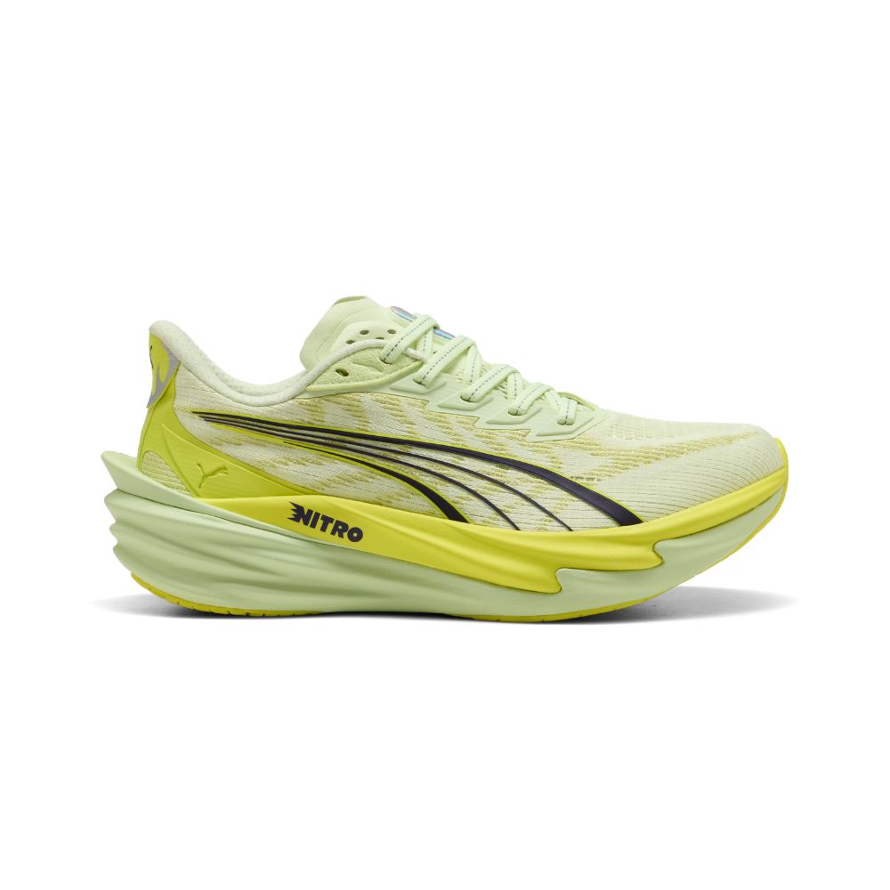Puma-Womens Deviate Nitro™ 4 - Apple Spritz/Lux Lime-Culture-Athletics