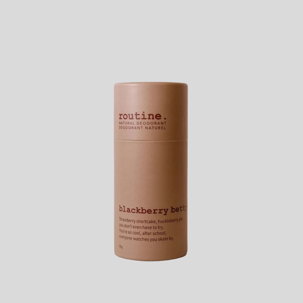 Routine - Natural Deodorant STICK - Blackberry Betty - CultureAthletics