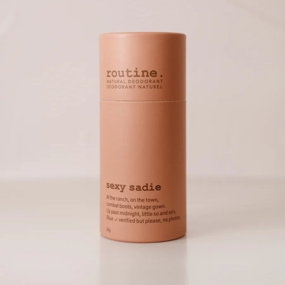 Routine - Natural Deodorant STICK - Sexy Sadie - Culture Athletics