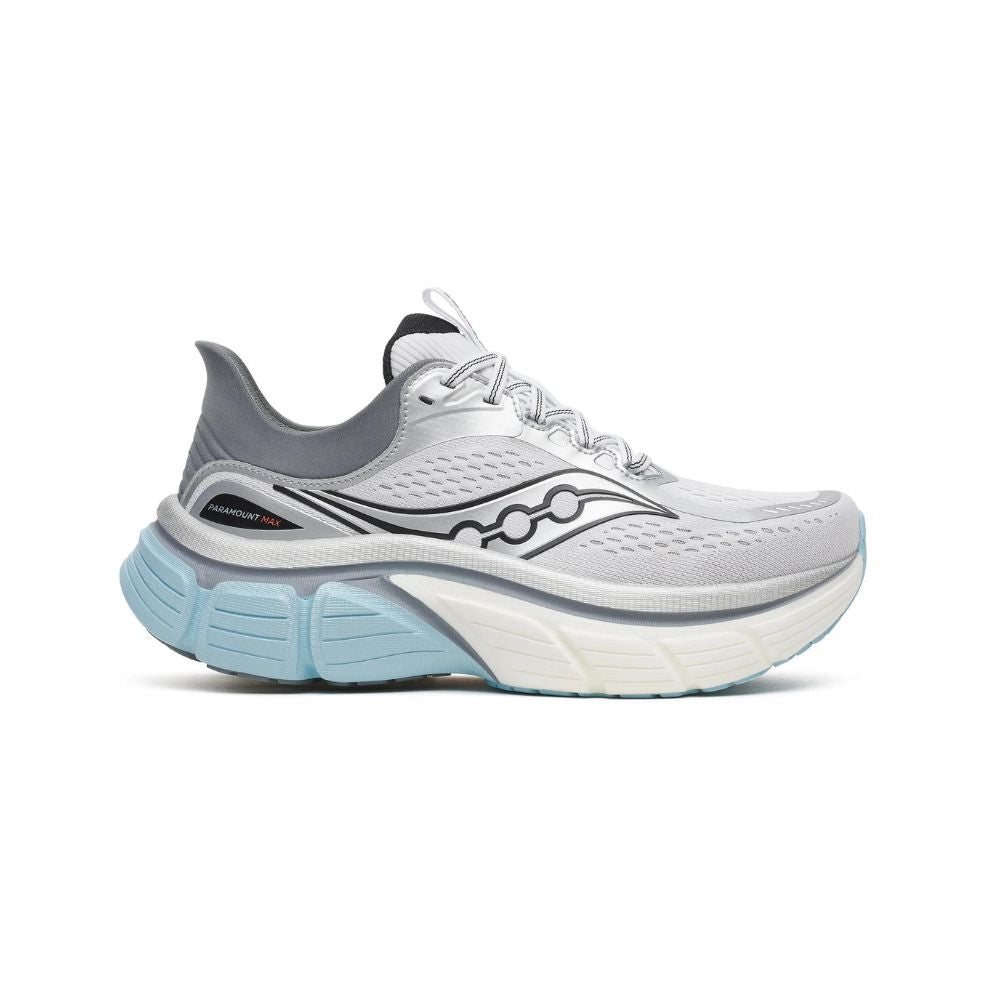Saucony - Womens Paramount Max - Silver/Cinder- Culture Athletics