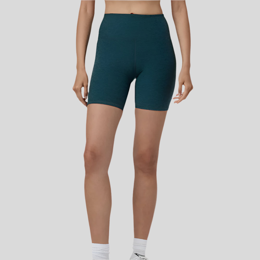 Vuori-WomensCleanElevationShorty-MossHeather-CultureAthletics