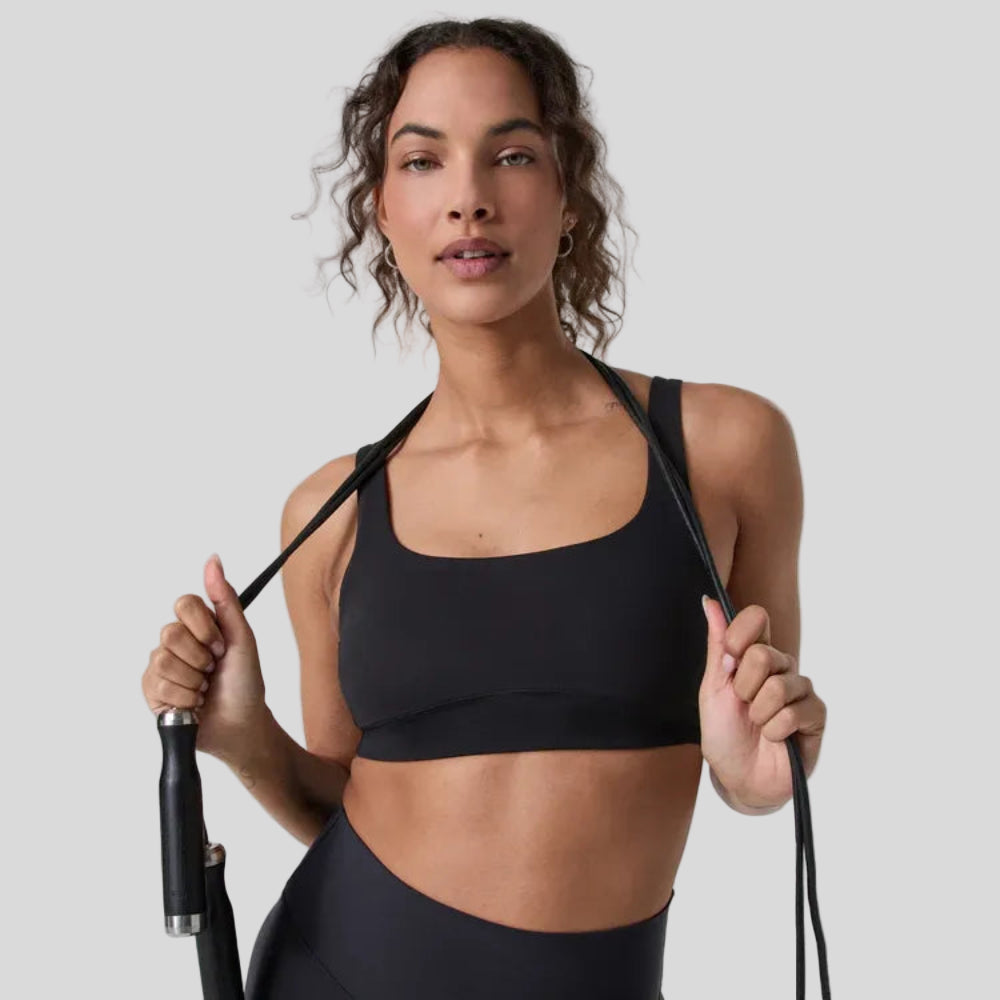 Vuori - AllTheForm Bra - Black - Culture Athletics