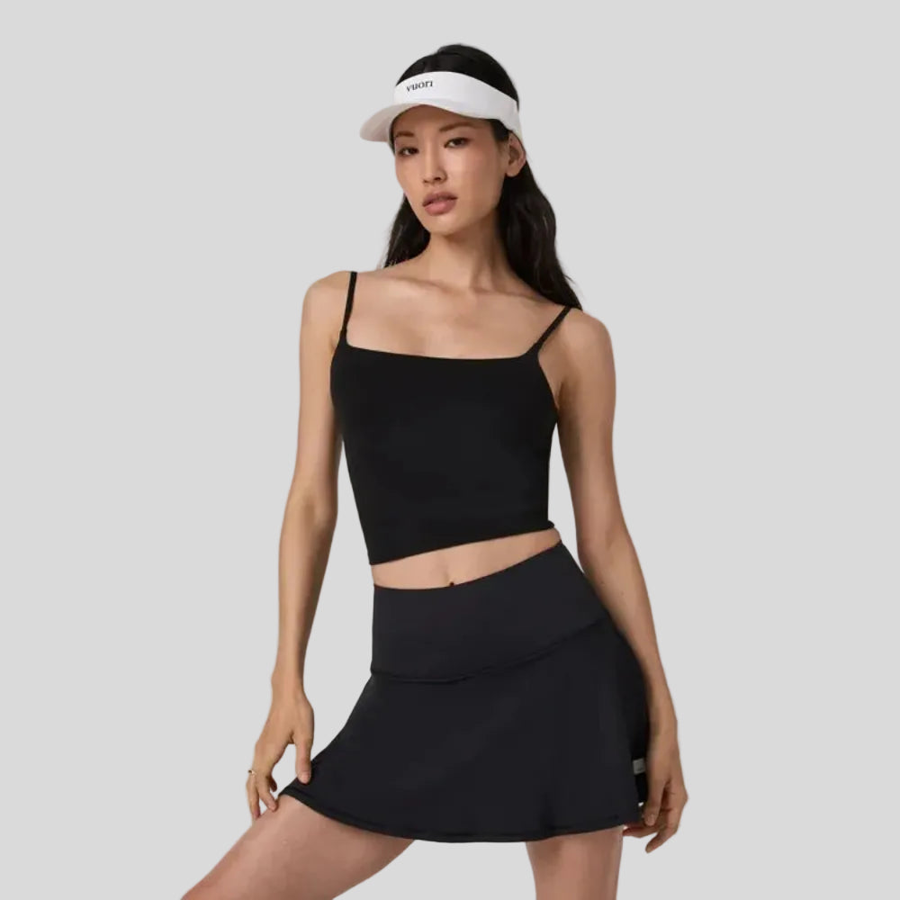 Vuori - Womens AllTheFeels Cami - Black - Culture Athletics