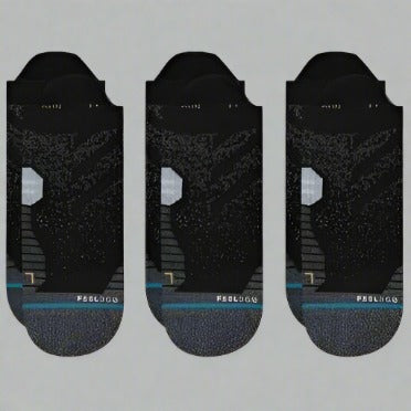 Run Tab ST 3pk - Black-Culture Athletics