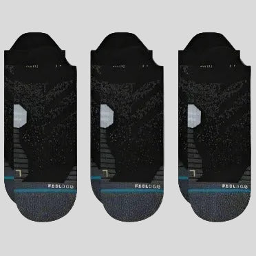 Run Tab ST 3pk - Black-Culture Athletics