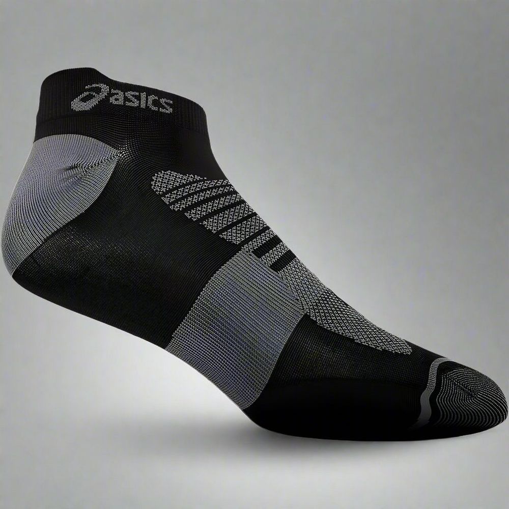 Mens Quick Lyte Plus 3 Pack - Black/Grey-Culture Athletics