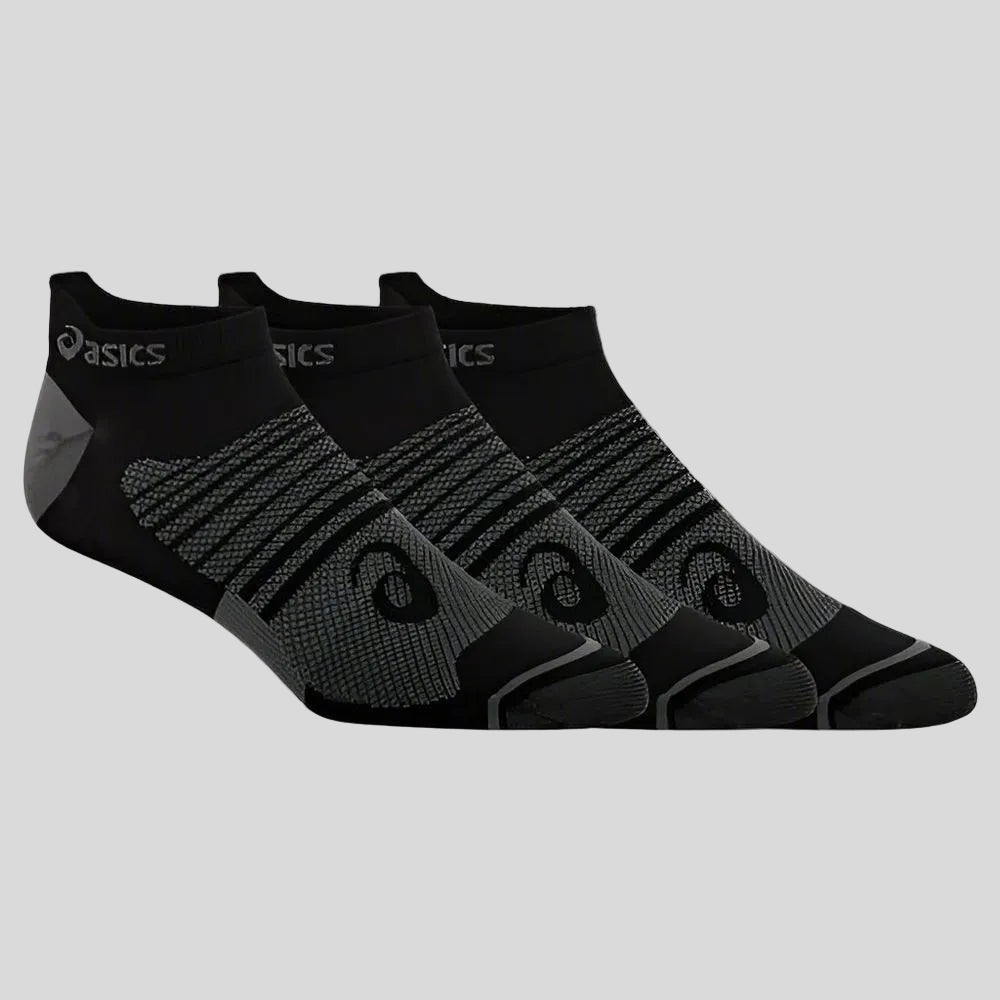 Mens Quick Lyte Plus 3 pack - Black/Grey-Culture Athletics
