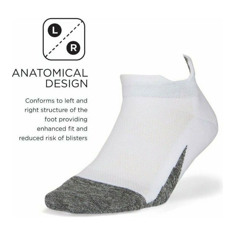 Elite Ultra Light No Show Tab - White-Culture Athletics