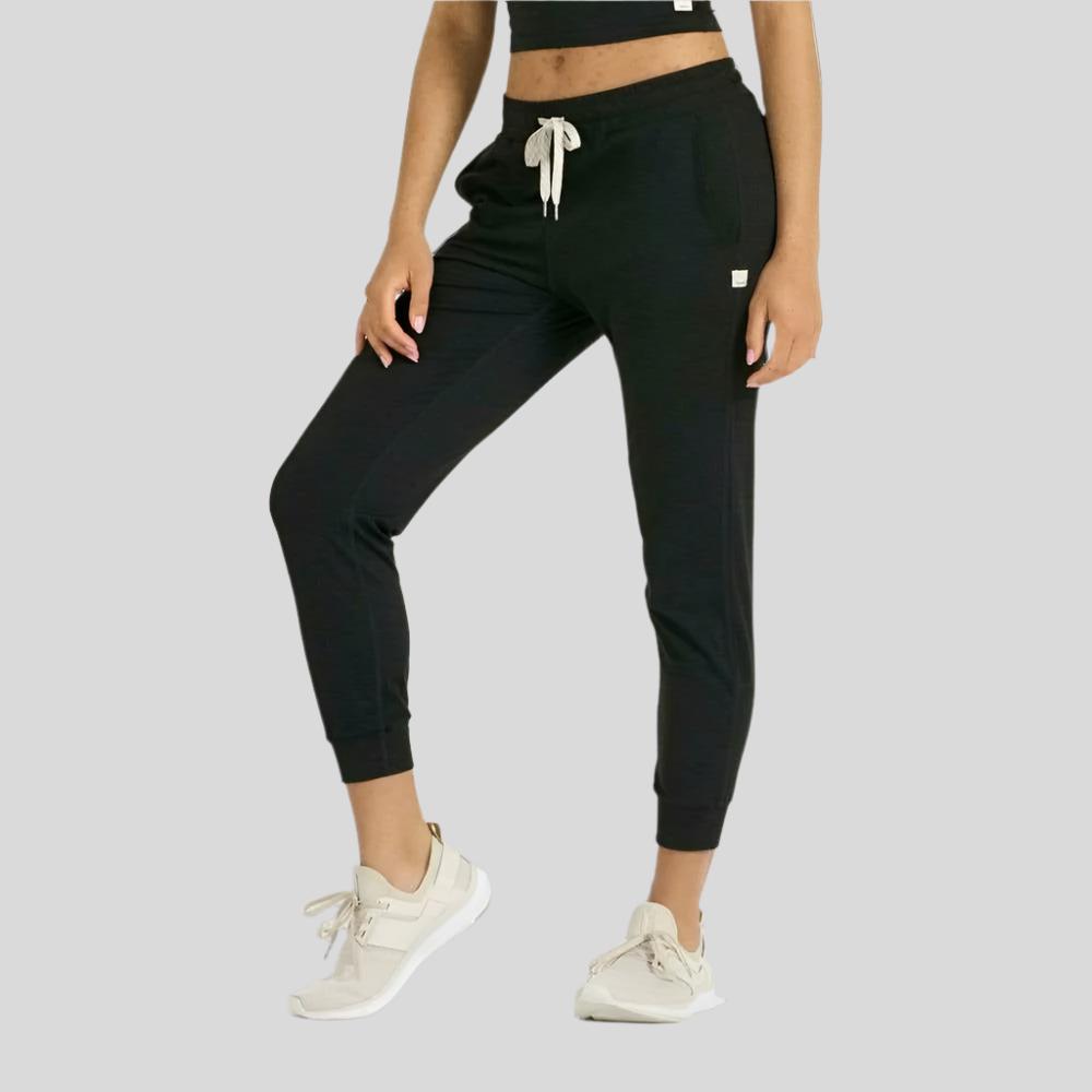 Womens Performance Jogger - Black Heather-Culture Athletics
