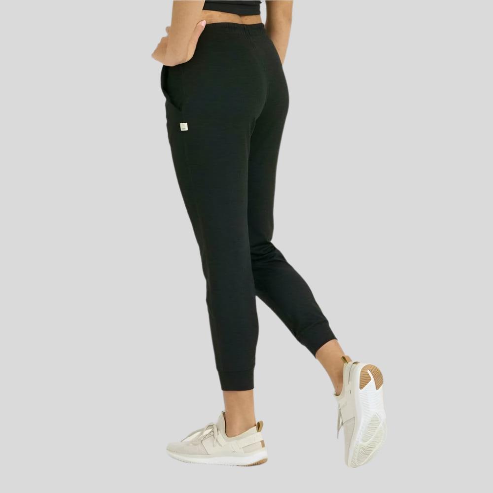 Womens Performance Jogger - Black Heather-Culture Athletics
